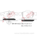 FMSI D1122 ceramic brake pad for Mercedes-Benz